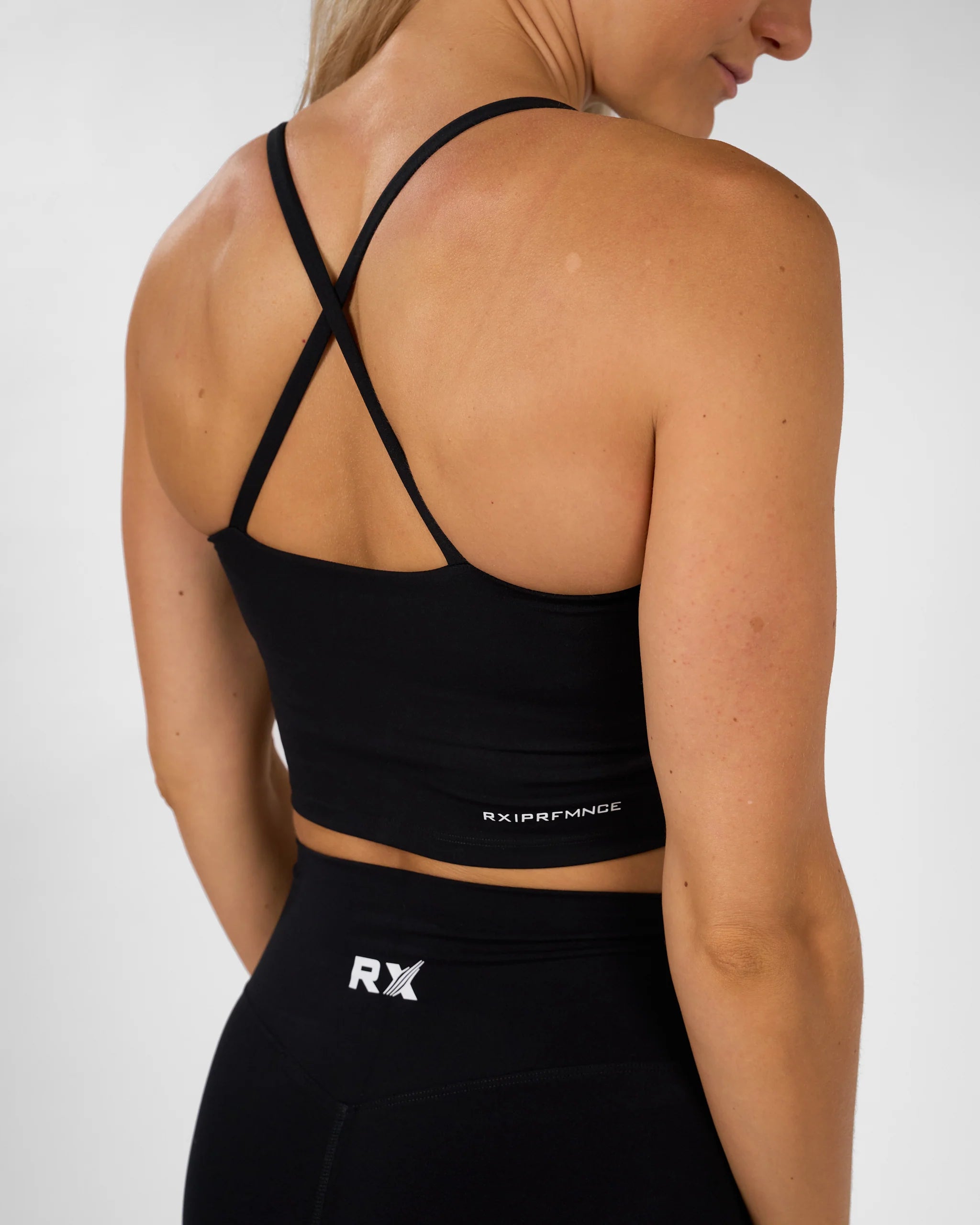 Isabel Crop Top Black