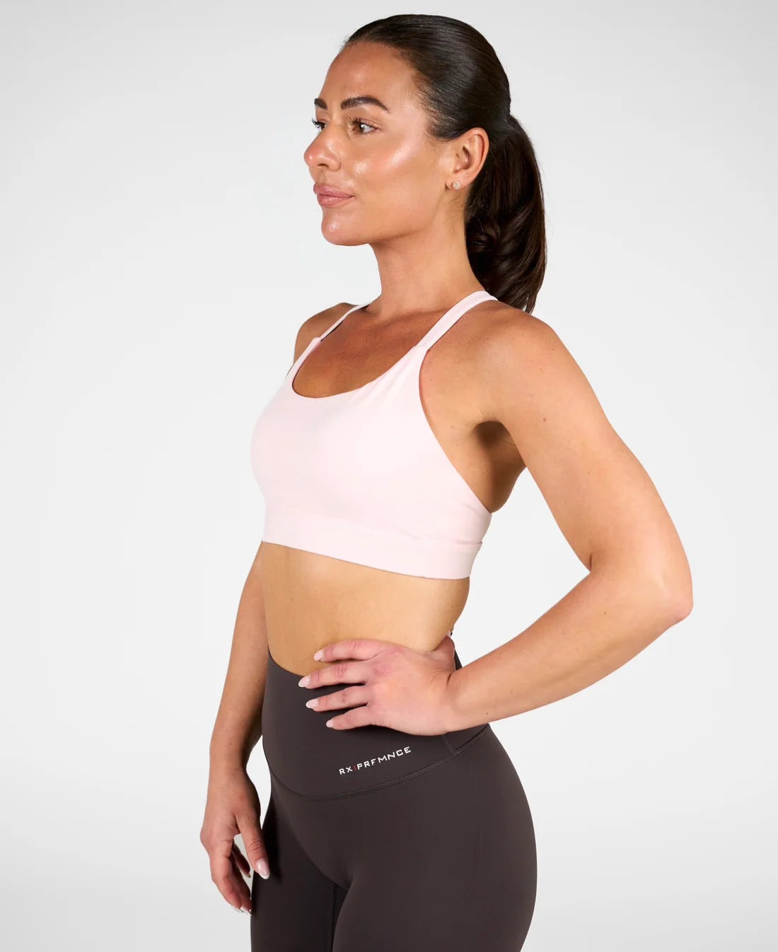 Isabel sports bra soft pink