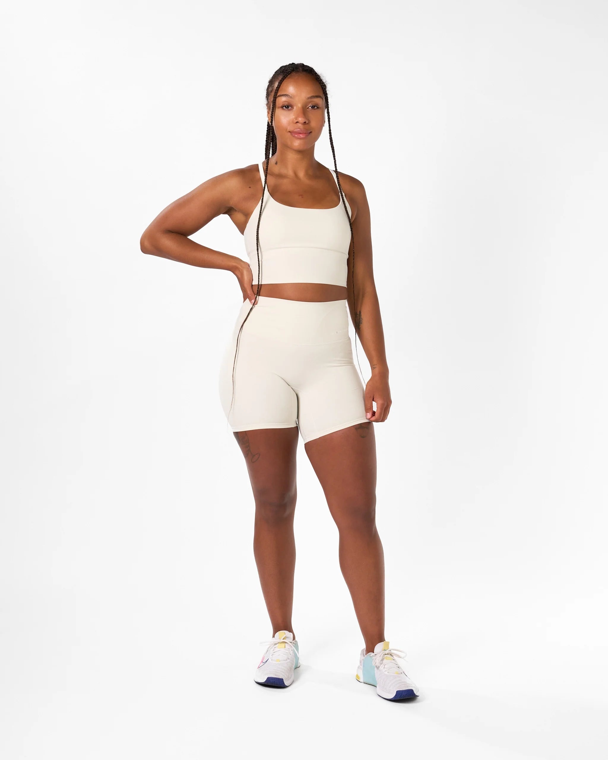 Isabel Crop Top Off White