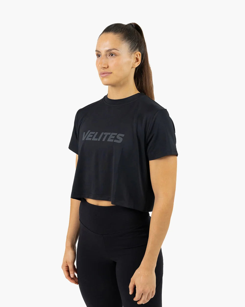 Velites Crop Top Black
