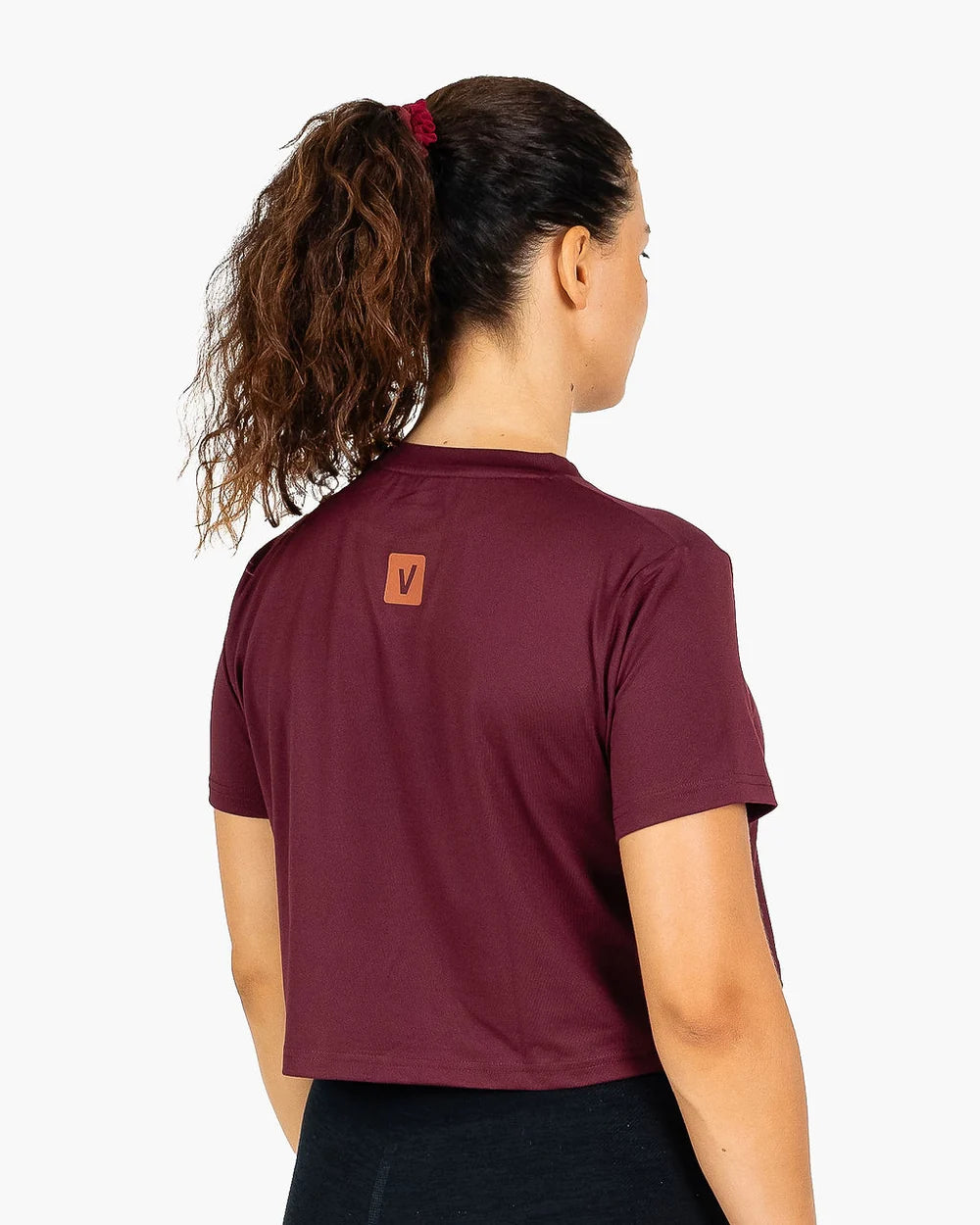 Velites Crop Top Pomegranate
