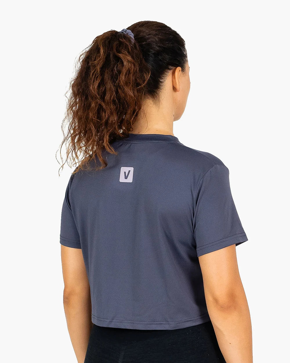 Velites Crop Top Stone Grey