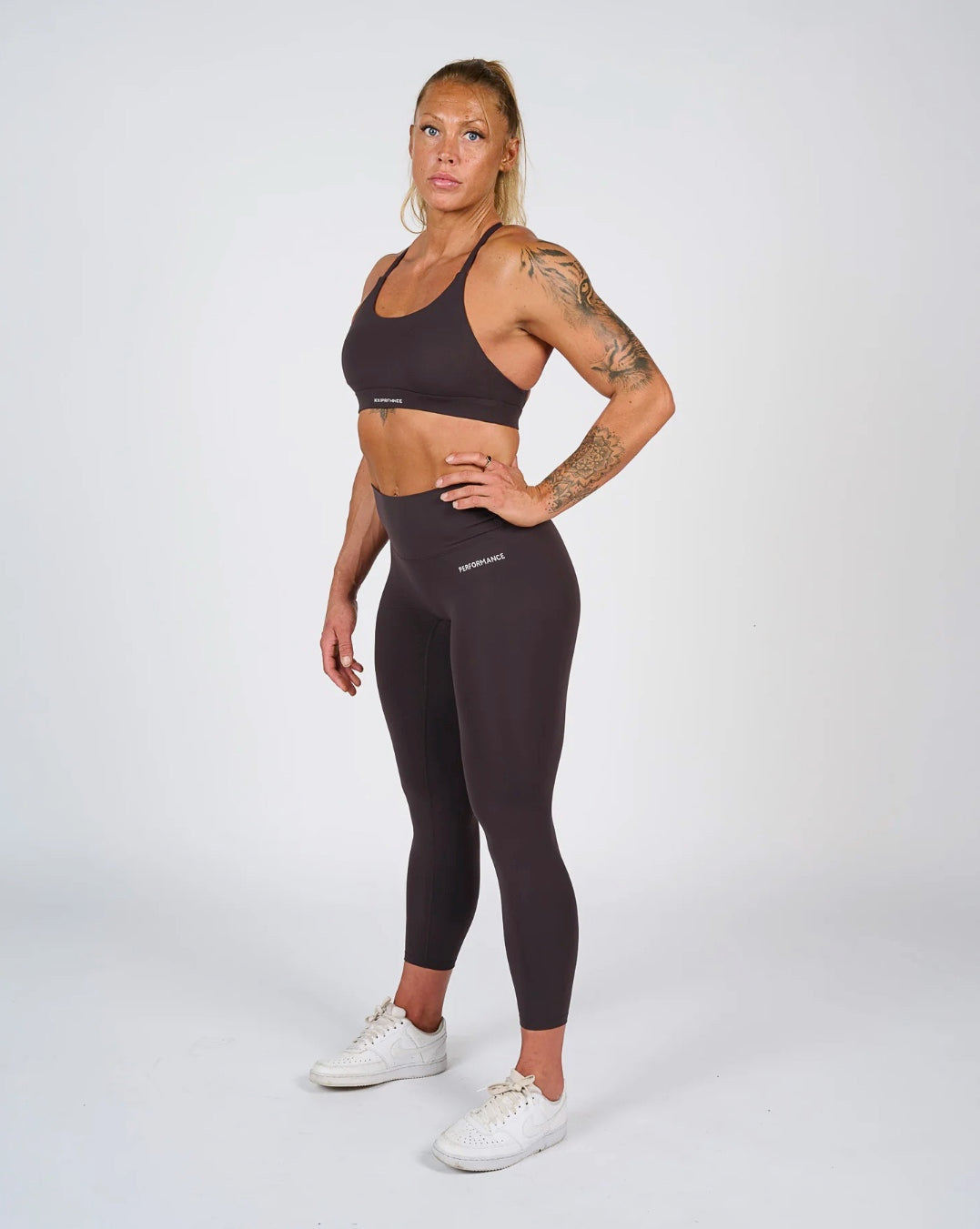 Isabell Tights Ash Brown