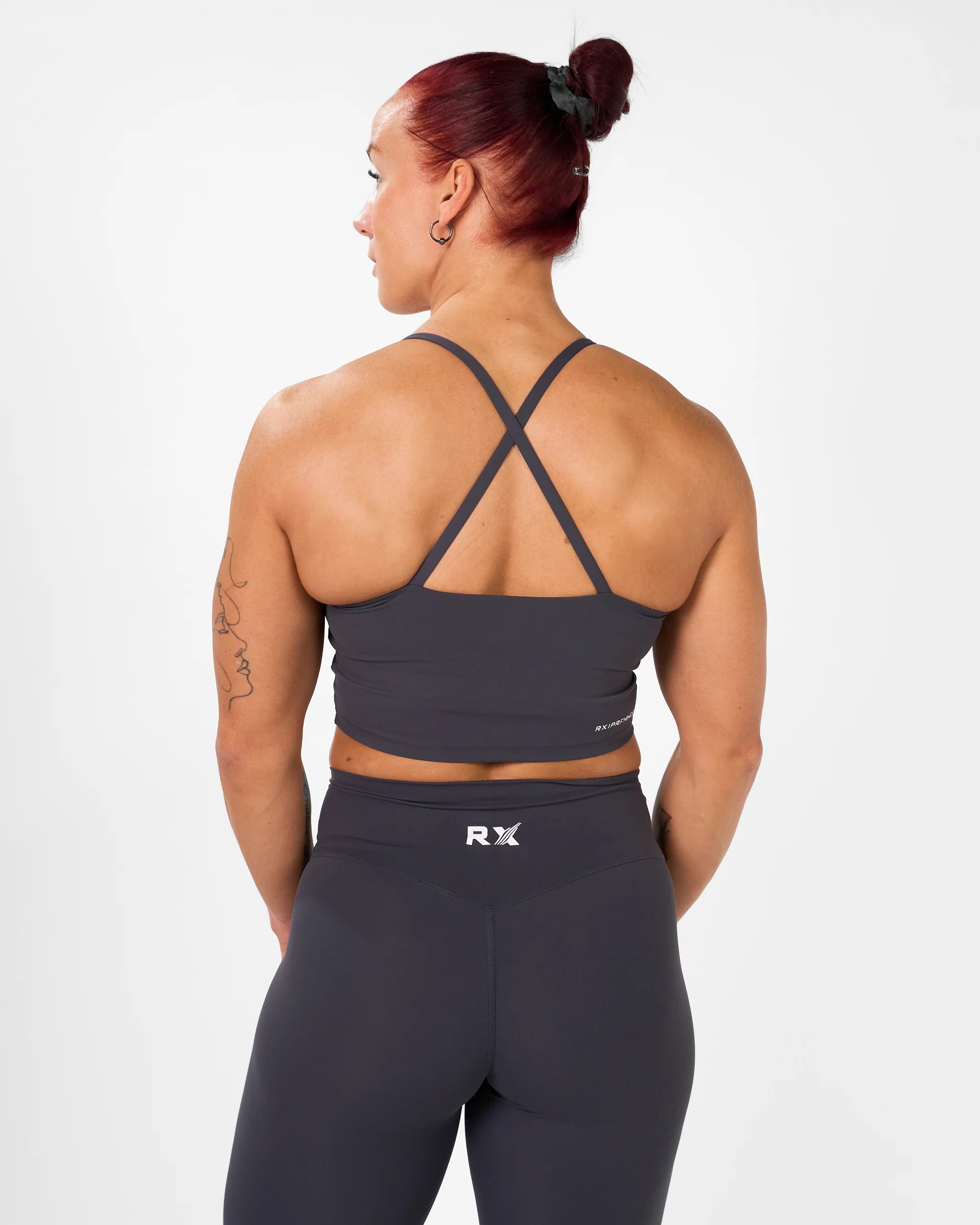 Isabel Crop Top Dark Moonlight