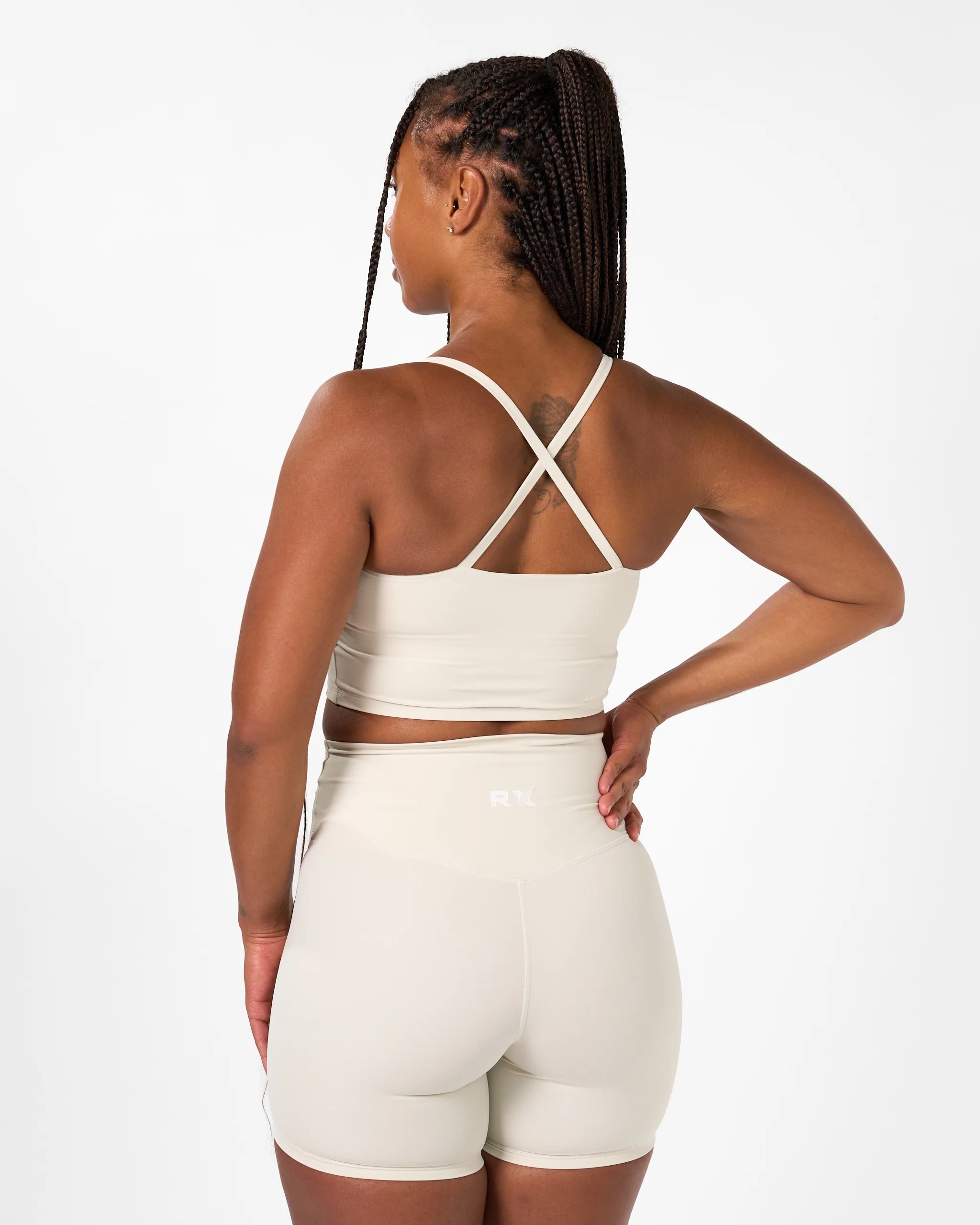 Isabel Crop Top Off White