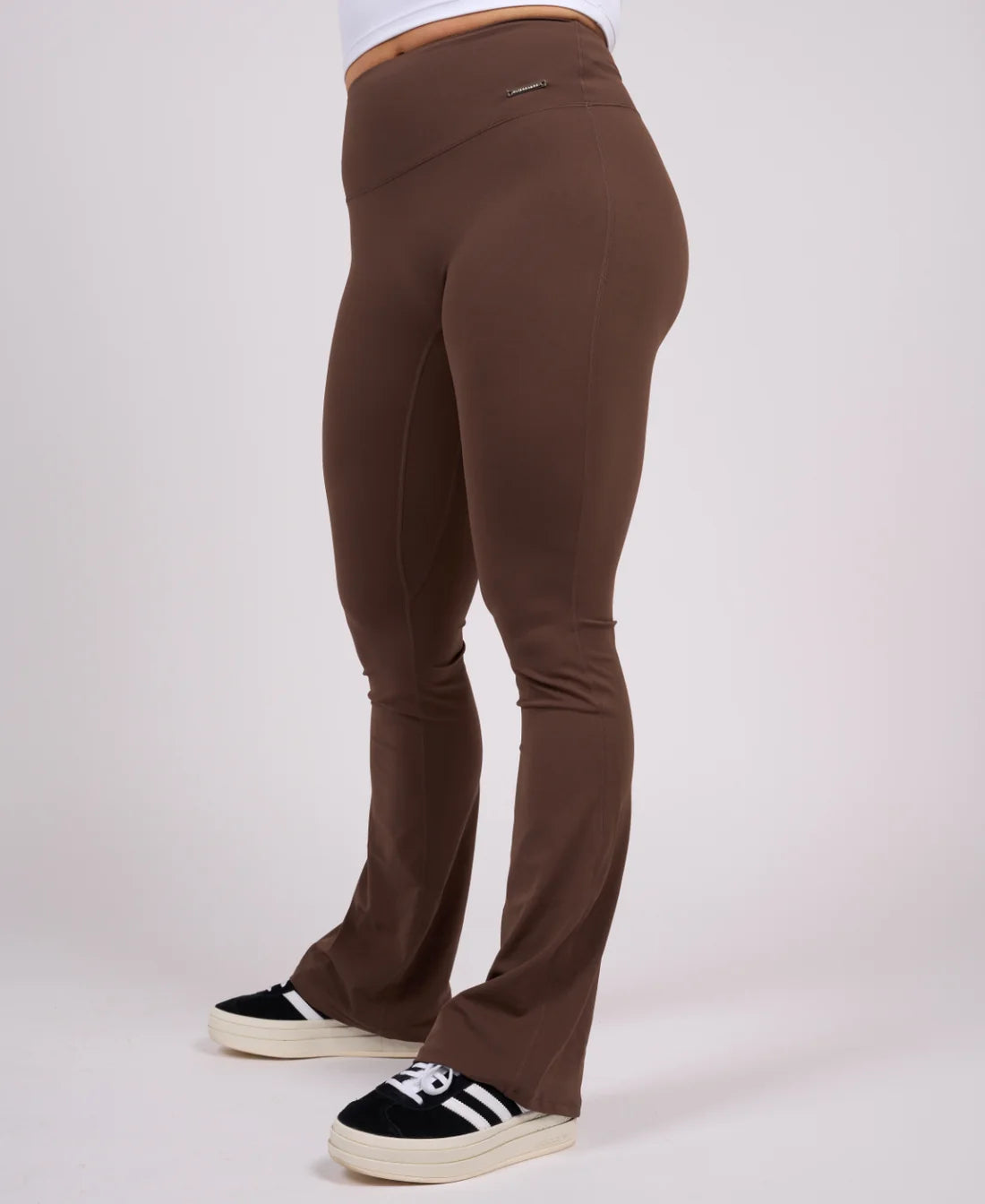 Helen Flare Tights Mocha