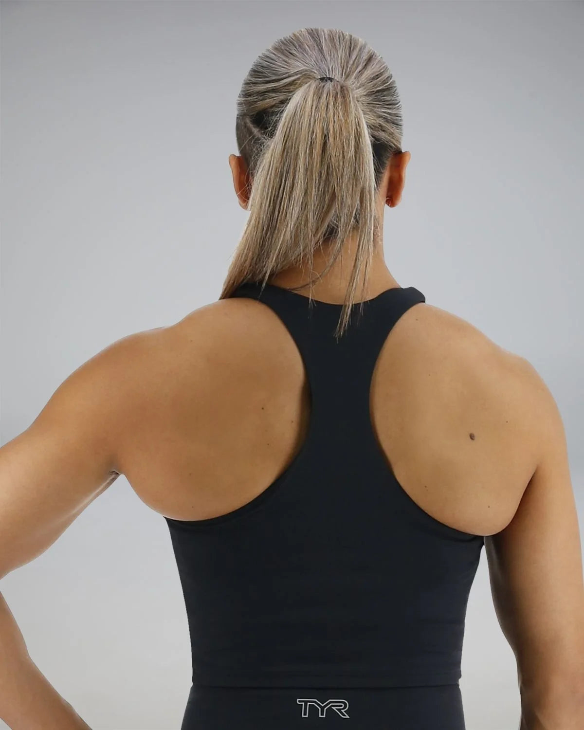 Tyr Joule Elite™ Cropped High Neck Sports Bra