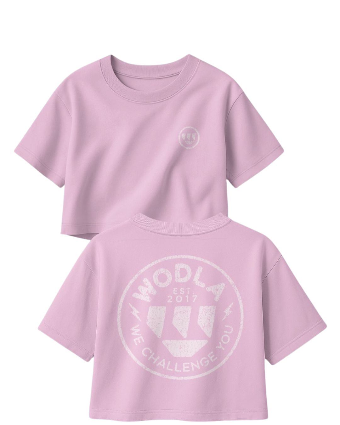 Wodla WE challenge you, pink crop